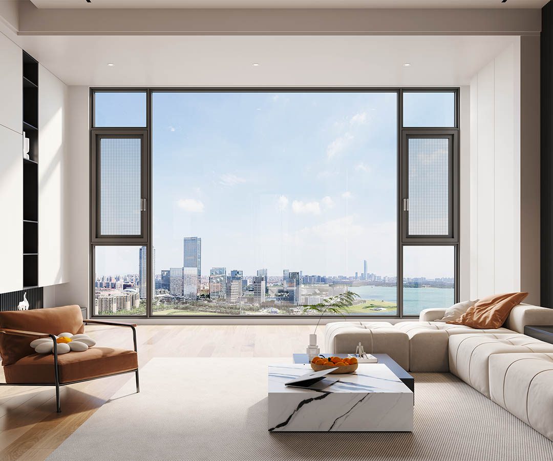 都市之光外平开系统窗