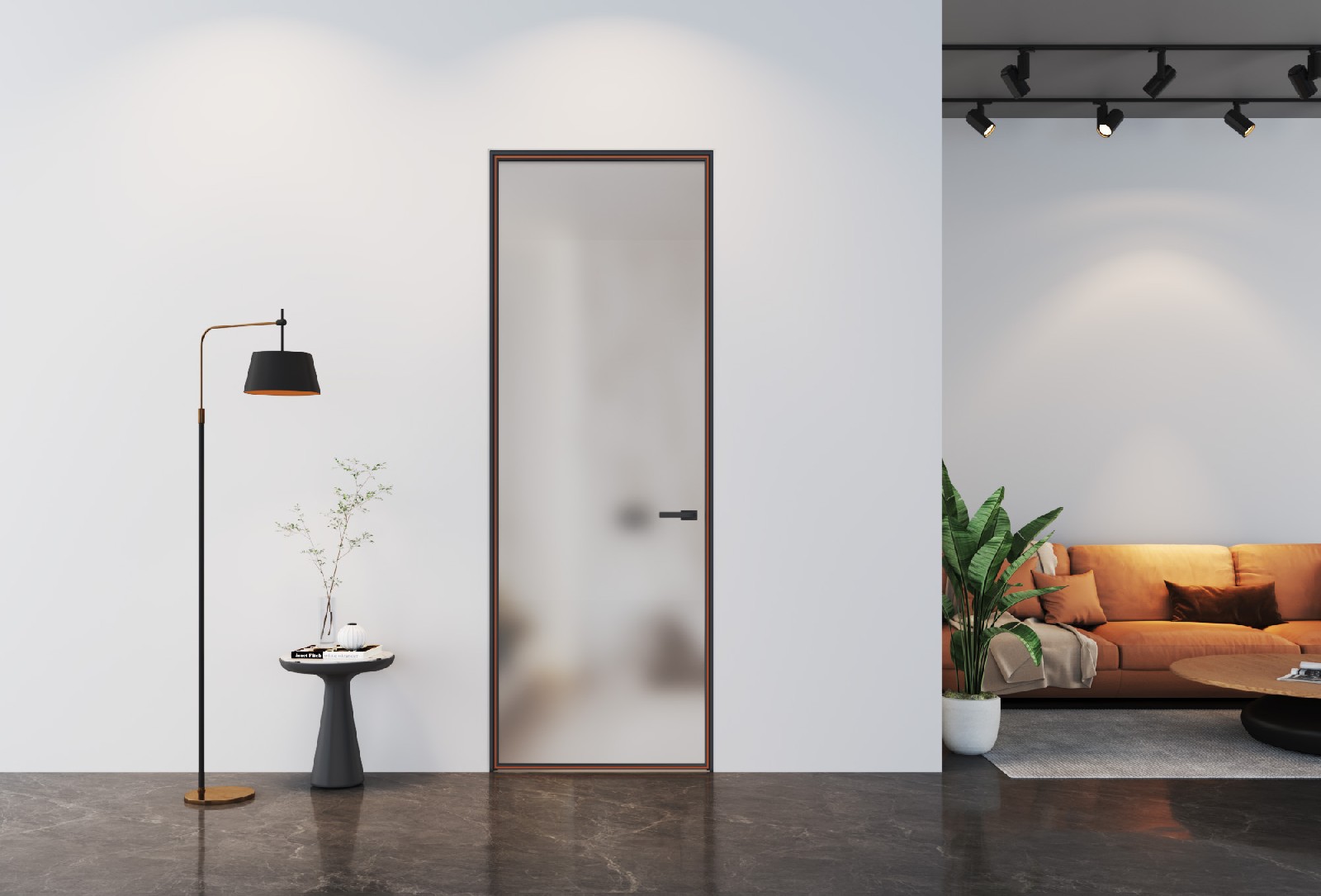 无界10 窄边平开门